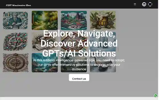 GPT Navigator Pro : capture d’écran archivée