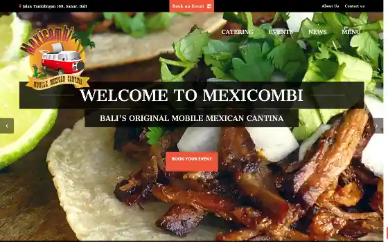 Mexicombi : capture d’écran archivée