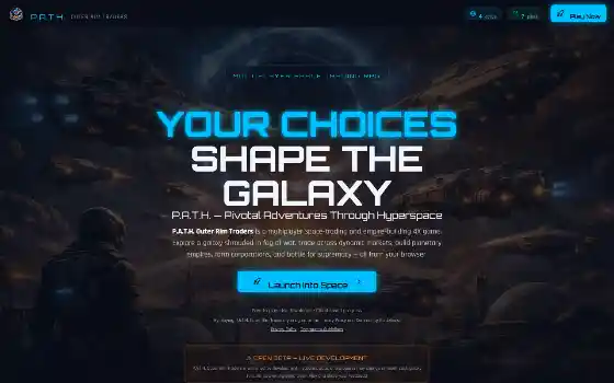 P.A.T.H. Outer Rim Traders : capture d’écran archivée